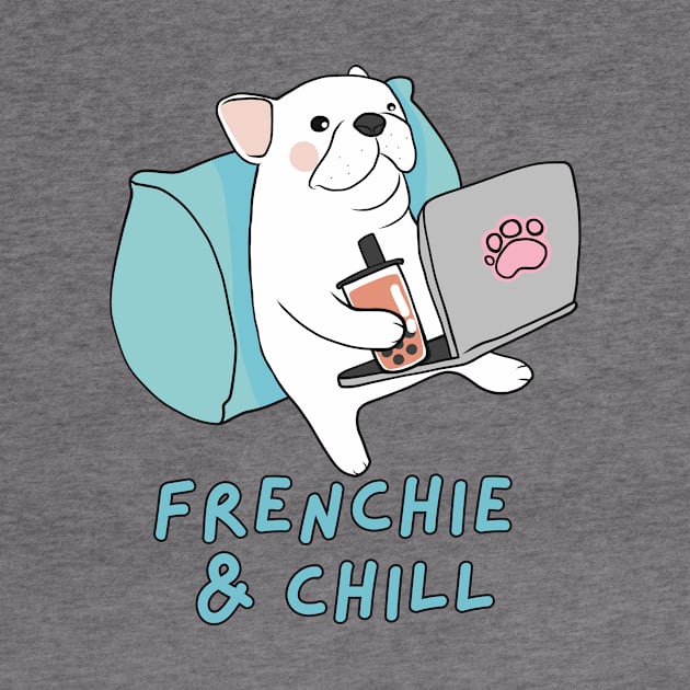 Frenchie and Chill by Yula Creative